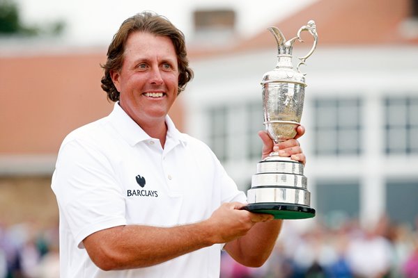 Phil Mickelson Open Champion Muirfield 2013