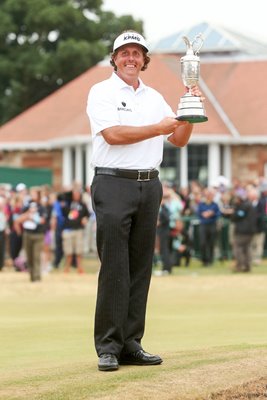 Phil Mickelson Open Champion Muirfield 2013