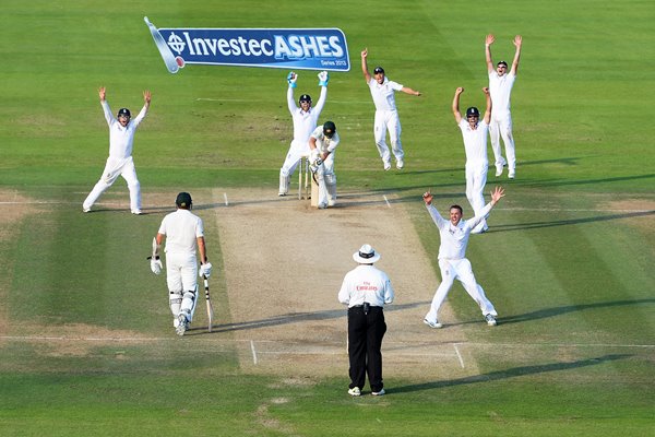 Graeme Swann appeals for winning wicket Lord's Ashes 2013