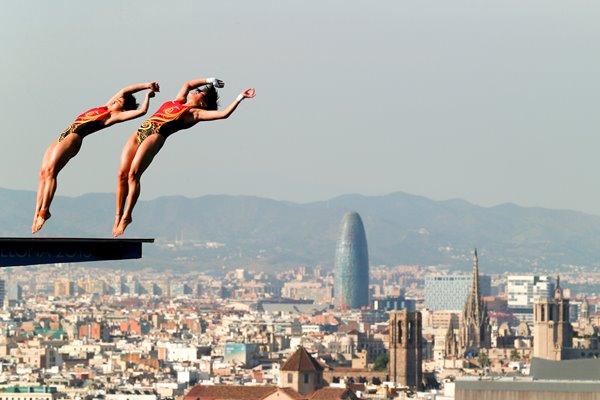 Platform Dive Barcelona World Diving Championships 2013