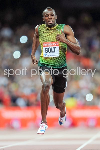 Usain Bolt Anniversary Games London 2013