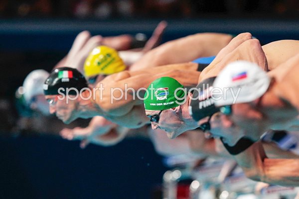 Swimming Race Start FINA World Championships 2013
