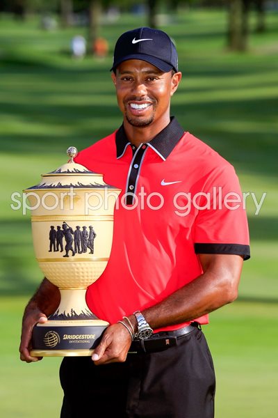 Tiger Woods WGC Bridgestone Invitational Champion 2013