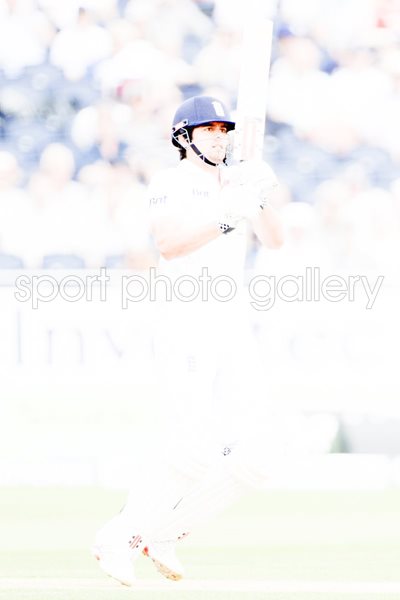 Alastair Cook England bats Durham Ashes 2013
