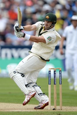 Shane Watson Australia 4th Test Durham Ashes 2013