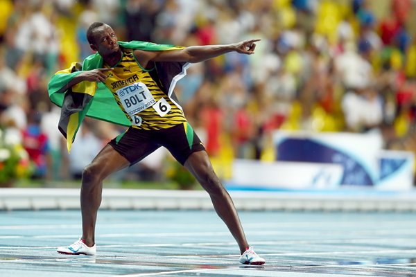 Lightning Bolt 2013 - Usain Bolt 100m Gold Moscow 2013