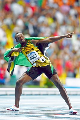 Lightning Bolt 2013 - Usain Bolt 100m Gold Moscow 2013