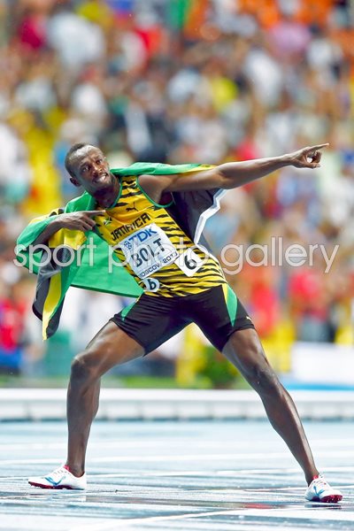 Lightning Bolt 2013 - Usain Bolt 100m Gold Moscow 2013