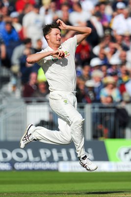 Jackson Bird Australia bowls 4th Ashes Test Durham 2013