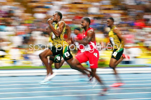 100m Final Usain Bolt wins World Championship Moscow 2013 