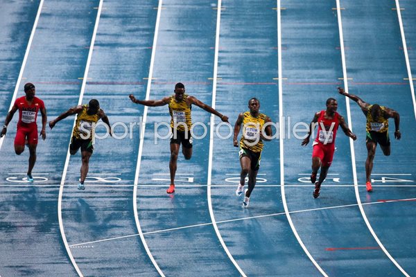 Usain Bolt wins World Championship Gold 100m Moscow 2013