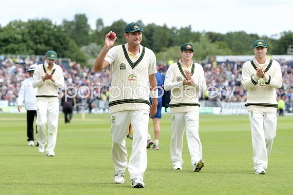 Ryan Harris Australia 7 wickets 4th Ashes Test Durham 2013