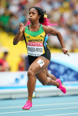 Shelly-Ann Fraser-Pryce World Athletics Moscow 2013