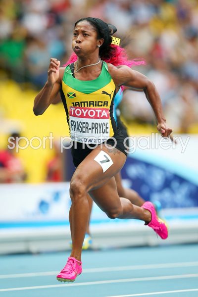 Shelly-Ann Fraser-Pryce World Athletics Moscow 2013 