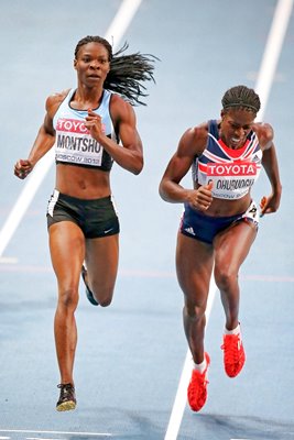 Christine Ohuruogu & Amantle Montsho 400m Moscow 2013