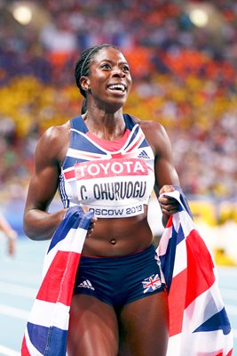 Christine Ohuruogu 400m World Champion Moscow 2013