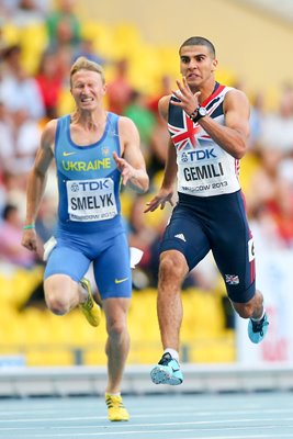 Adam Gemili sub 20 second 200m World Athletics Moscow 2013 