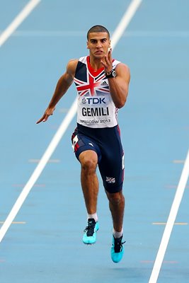 Adam Gemili sub 20 second 200m World Athletics Moscow 2013 