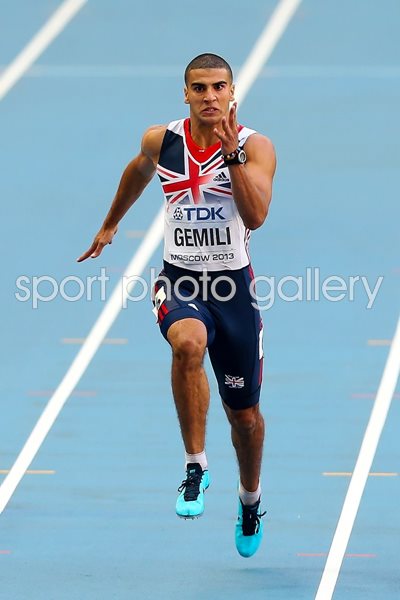 Adam Gemili sub 20 second 200m World Athletics Moscow 2013 