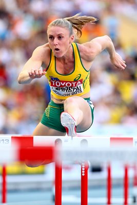 Sally Pearson 100m Hurdles Worlds Moscow 2013