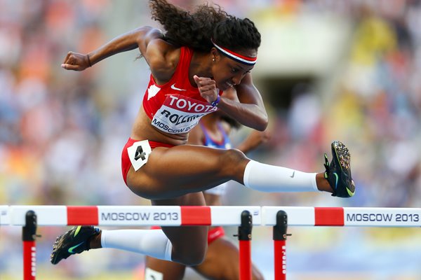 Brianna Rollins World Athletics Hurdles Moscow 2013 