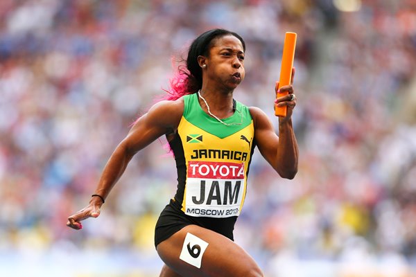 Shelly-Ann Fraser-Pryce World Athletics Moscow 2013