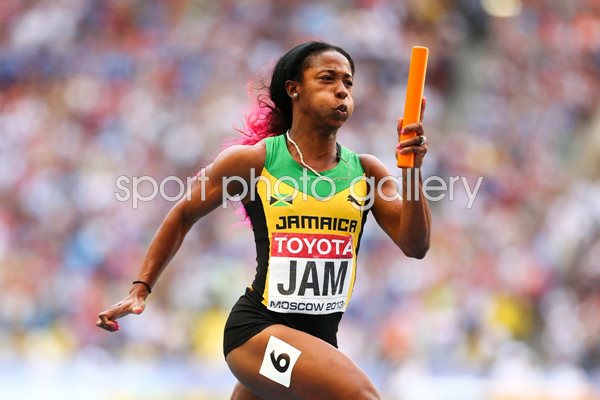 Shelly-Ann Fraser-Pryce World Athletics Moscow 2013 