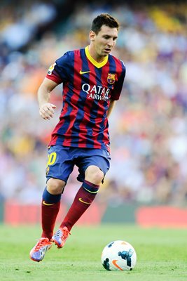 Lionel Messi Barcelona v Levante La Liga 2013