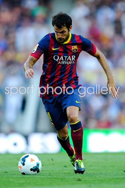 Cesc Fabregas Barcelona v Levante La Liga 2013
