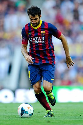 Cesc Fabregas Barcelona v Levante La Liga 2013