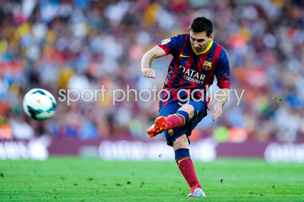 Lionel Messi Barcelona v Levante La Liga 2013
