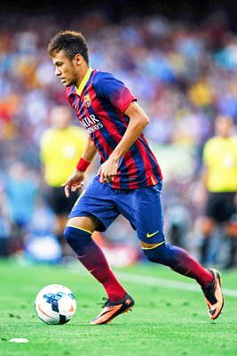 Neymar debut Barcelona v Levante La Liga 2013
