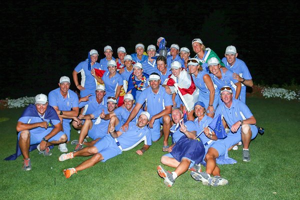 Europe Solheim Cup Winners Colorado 2013