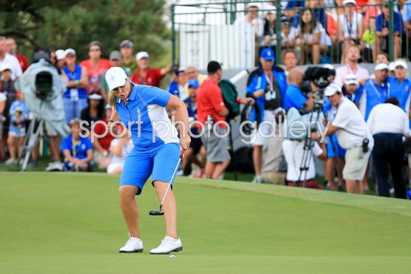 Caroline Hedwall Solheim Cup 5 Point Star 2013