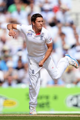 Simon Kerrigan England debut 5th Ashes Test Oval 2013