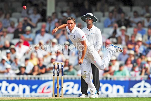 Simon Kerrigan England debut 5th Ashes Test Oval 2013