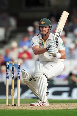 Shane Watson Australia century 5th Ashes Test Oval 2013
