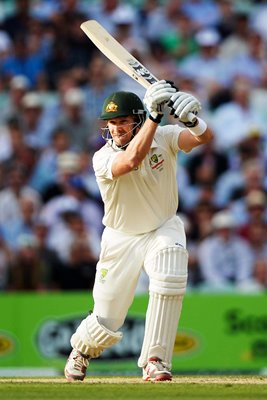 Shane Watson Australia century 5th Ashes Test Oval 2013