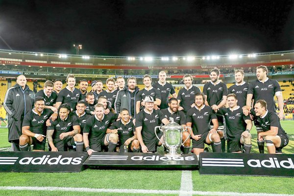 The All Blacks Team - The Rugby Championship