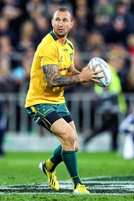 Quade Cooper Australia v New Zealand Wellington 2013