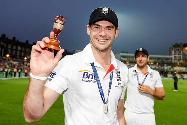 James Anderson England Ashes winner Oval 2013