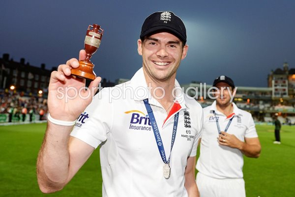 James Anderson England Ashes winner Oval 2013