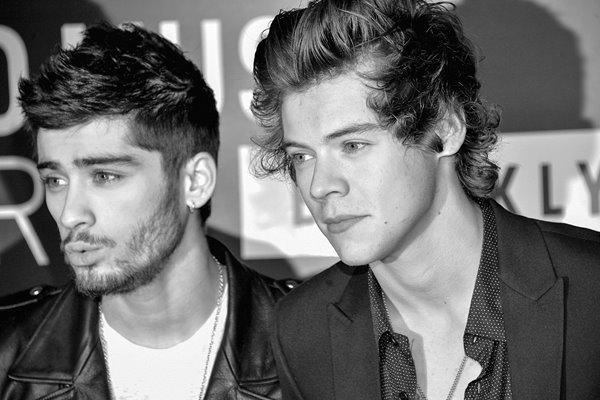 Harry Styles and Zayn Malik One Direction 2013