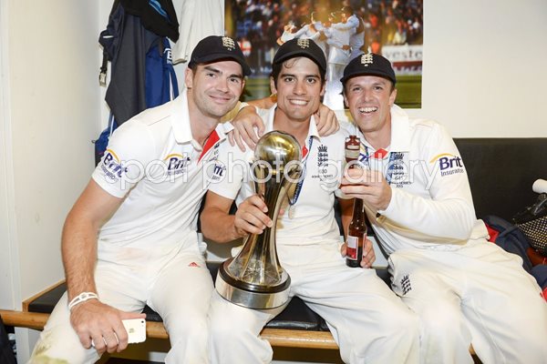 2013 England Ashes heroes Cook, Anderson & Swann