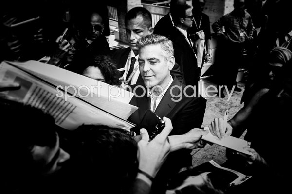 George Clooney Black at Venice International Film Festival