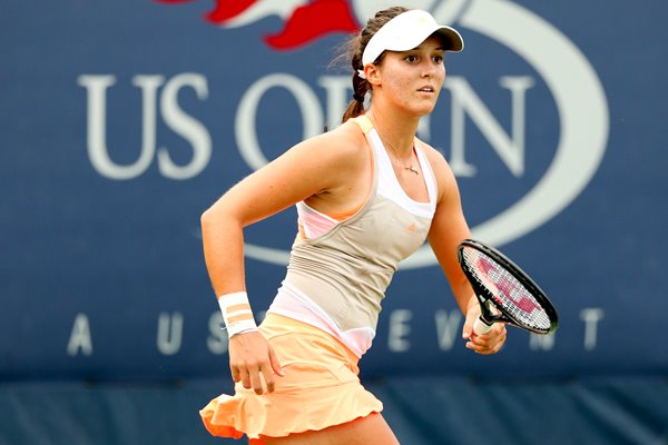 Laura Robson action US Open 2013