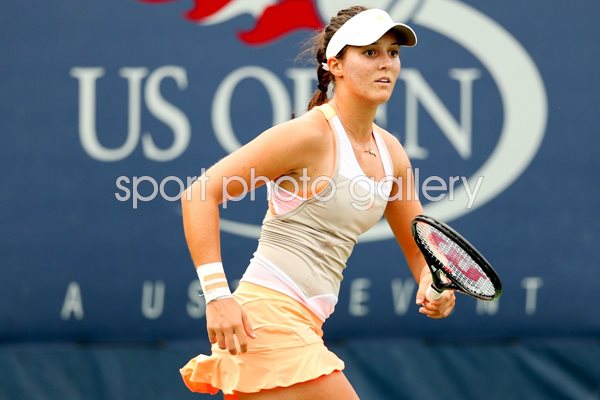 Laura Robson action US Open 2013