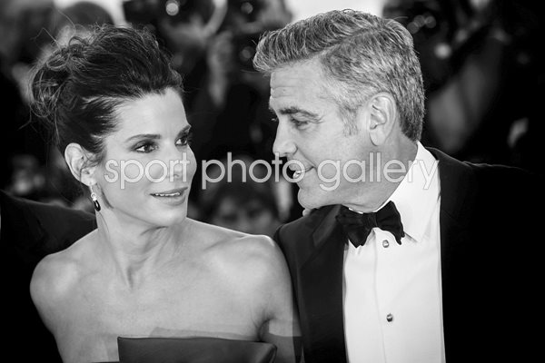 Sandra Bullock and George Clooney