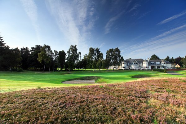 The Blairgowrie Golf Club Rosemount Course 18th Hole
