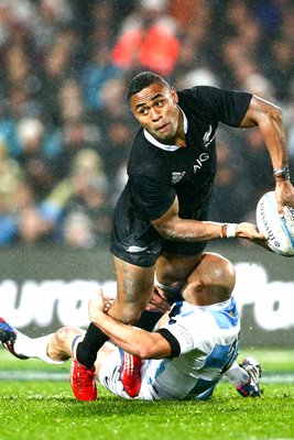 Francis Saili  New Zealand v Argentina Hamilton 2013